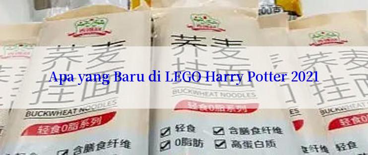 Apa yang Baru di LEGO Harry Potter 2021