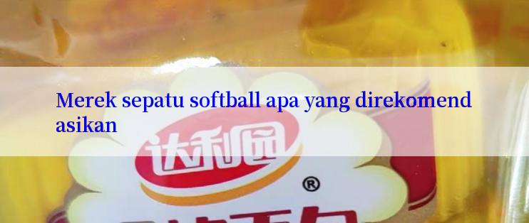 Merek sepatu softball apa yang direkomendasikan