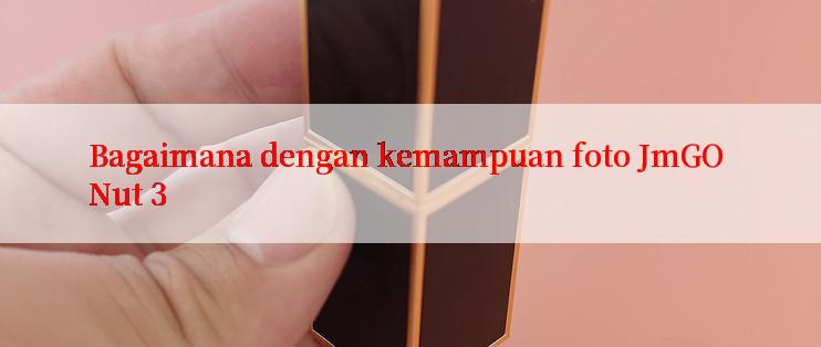 Bagaimana dengan kemampuan foto JmGO Nut 3