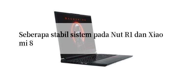 Seberapa stabil sistem pada Nut R1 dan Xiaomi 8