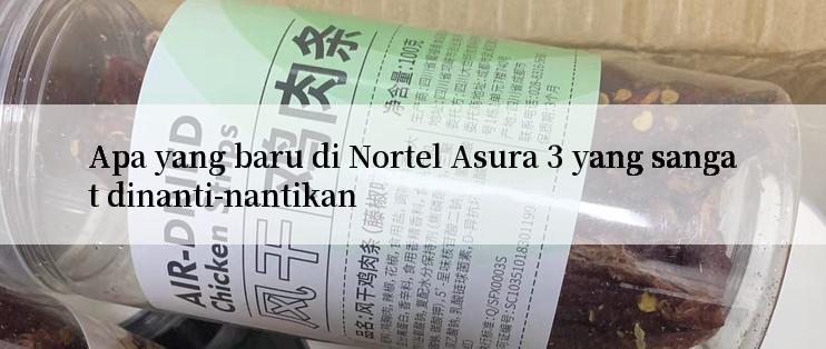 Apa yang baru di Nortel Asura 3 yang sangat dinanti-nantikan