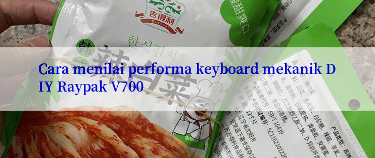 Cara menilai performa keyboard mekanik DIY Raypak V700