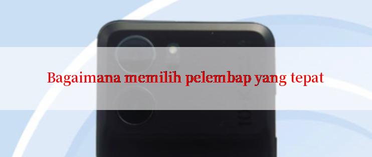 Bagaimana memilih pelembap yang tepat