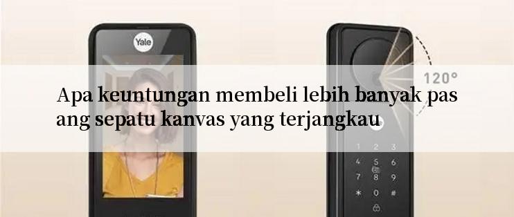 Apa keuntungan membeli lebih banyak pasang sepatu kanvas yang terjangkau