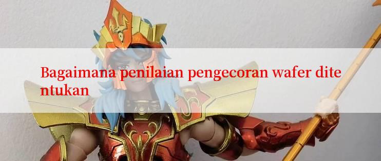 Bagaimana penilaian pengecoran wafer ditentukan