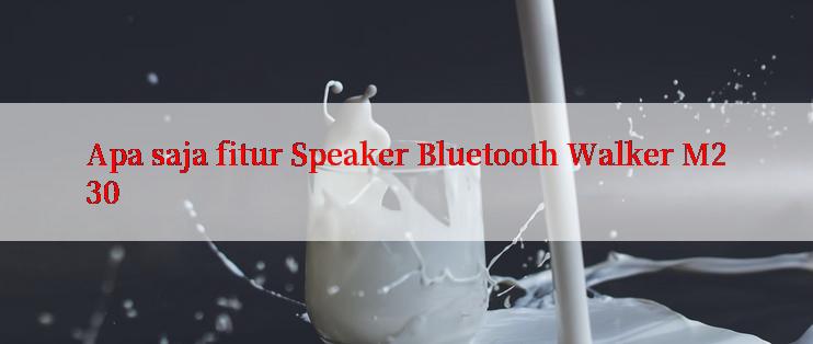 Apa saja fitur Speaker Bluetooth Walker M230