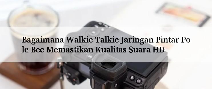 Bagaimana Walkie Talkie Jaringan Pintar Pole Bee Memastikan Kualitas Suara HD