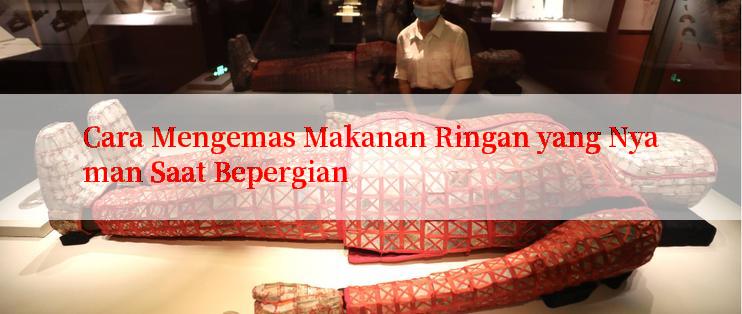 Cara Mengemas Makanan Ringan yang Nyaman Saat Bepergian