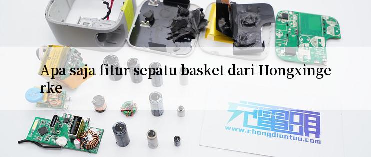 Apa saja fitur sepatu basket dari Hongxingerke