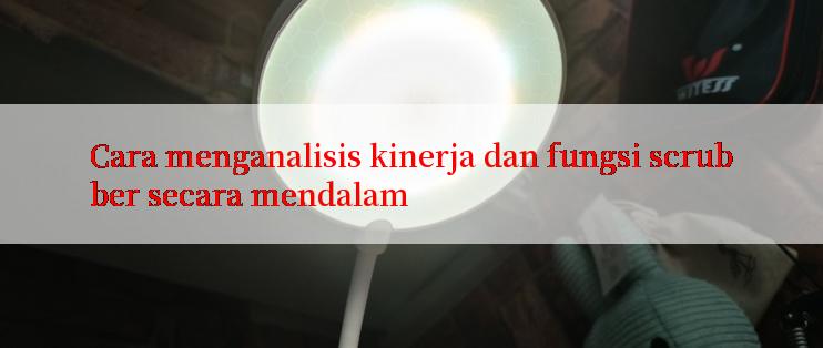 Cara menganalisis kinerja dan fungsi scrubber secara mendalam