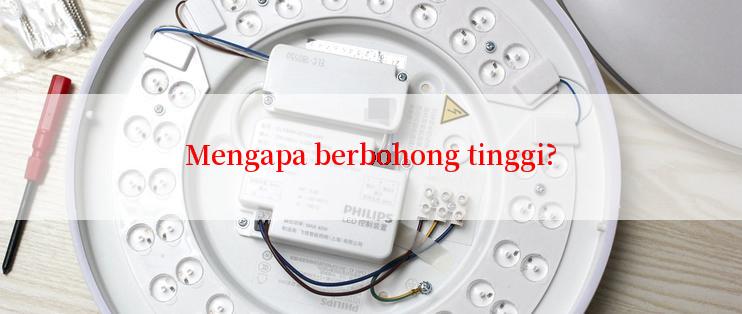 Mengapa berbohong tinggi?