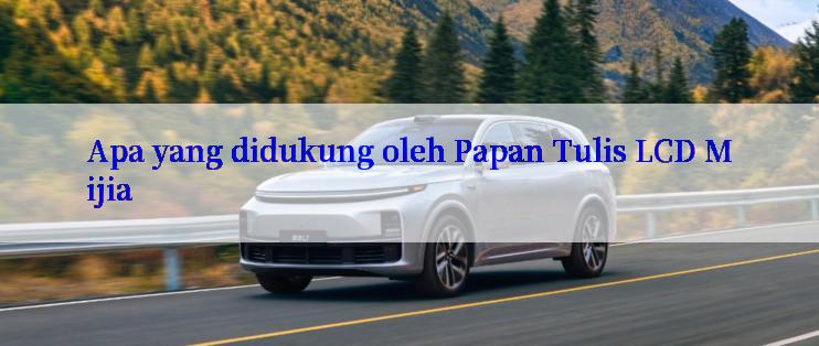 Apa yang didukung oleh Papan Tulis LCD Mijia