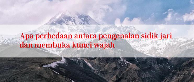 Apa perbedaan antara pengenalan sidik jari dan membuka kunci wajah