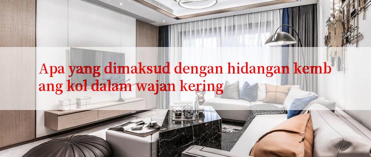 Apa yang dimaksud dengan hidangan kembang kol dalam wajan kering