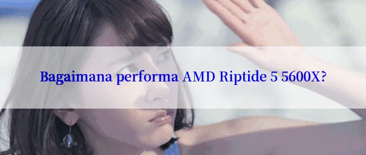 Bagaimana performa AMD Riptide 5 5600X?