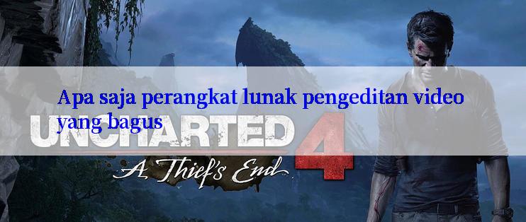 Apa saja perangkat lunak pengeditan video yang bagus