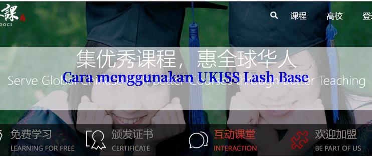 Cara menggunakan UKISS Lash Base