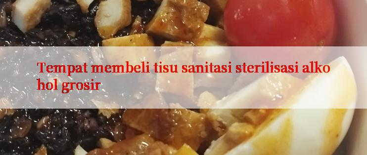 Tempat membeli tisu sanitasi sterilisasi alkohol grosir