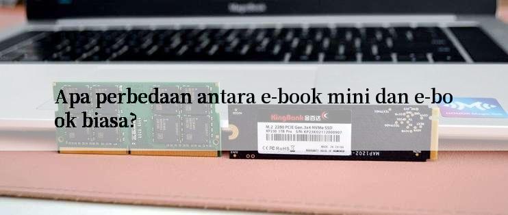 Apa perbedaan antara e-book mini dan e-book biasa?