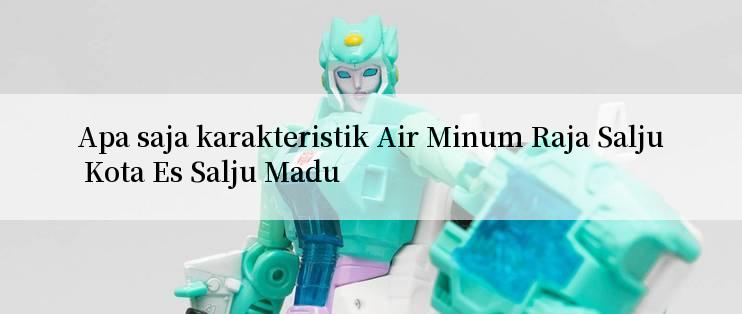 Apa saja karakteristik Air Minum Raja Salju Kota Es Salju Madu