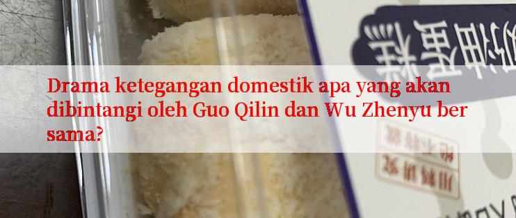 Drama ketegangan domestik apa yang akan dibintangi oleh Guo Qilin dan Wu Zhenyu bersama?