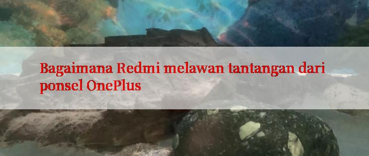 Bagaimana Redmi melawan tantangan dari ponsel OnePlus