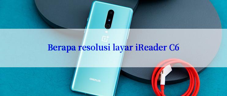 Berapa resolusi layar iReader C6