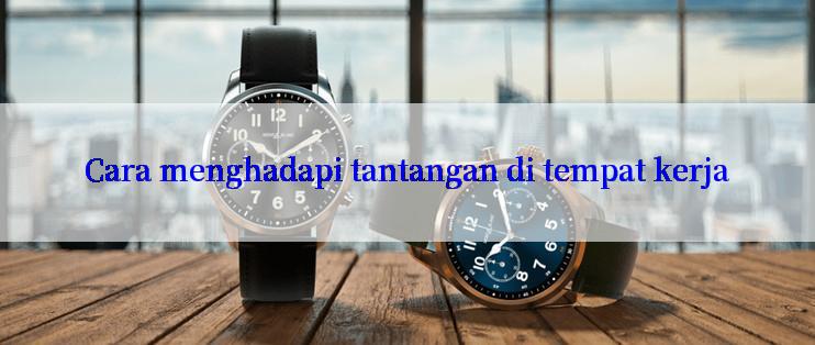 Cara menghadapi tantangan di tempat kerja