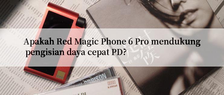 Apakah Red Magic Phone 6 Pro mendukung pengisian daya cepat PD?