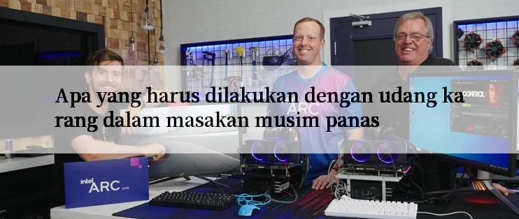 Apa yang harus dilakukan dengan udang karang dalam masakan musim panas