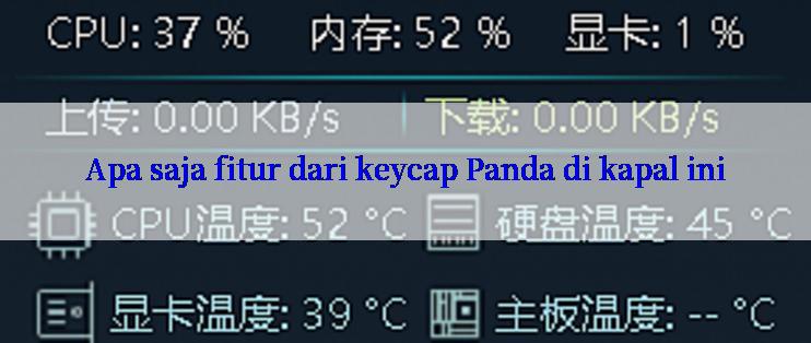 Apa saja fitur dari keycap Panda di kapal ini