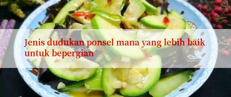 Jenis dudukan ponsel mana yang lebih baik untuk bepergian