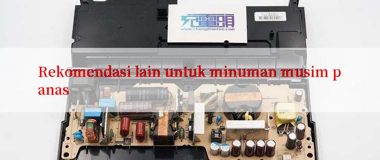 Rekomendasi lain untuk minuman musim panas