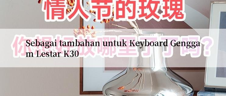 Sebagai tambahan untuk Keyboard Genggam Lestar K30