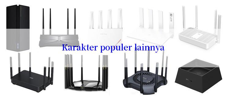 Karakter populer lainnya