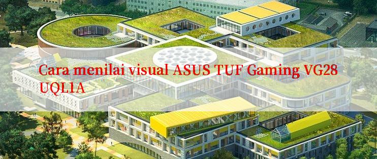 Cara menilai visual ASUS TUF Gaming VG28UQL1A