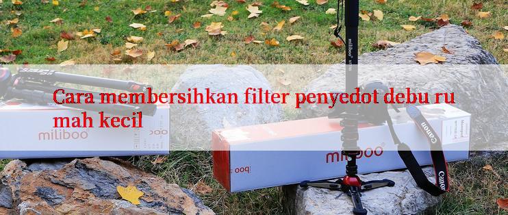 Cara membersihkan filter penyedot debu rumah kecil