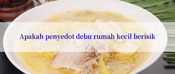 Apakah penyedot debu rumah kecil berisik