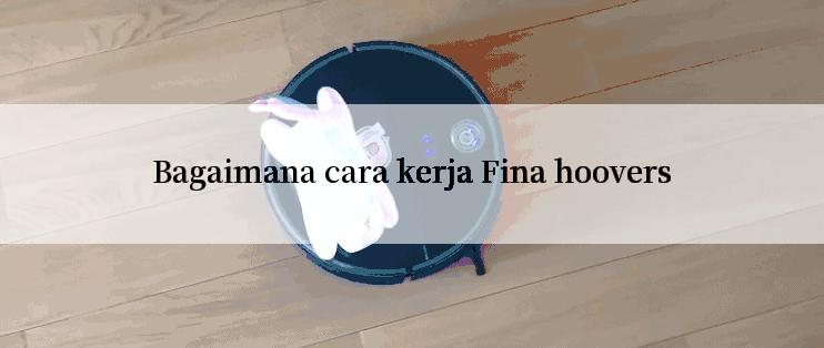 Bagaimana cara kerja Fina hoovers