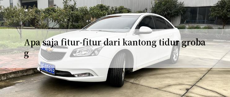 Apa saja fitur-fitur dari kantong tidur grobag