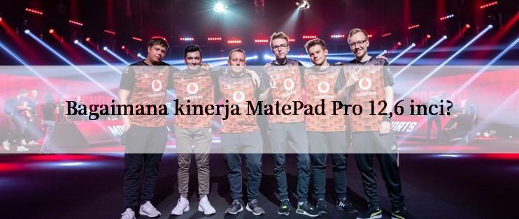 Bagaimana kinerja MatePad Pro 12,6 inci?