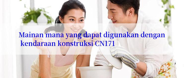 Mainan mana yang dapat digunakan dengan kendaraan konstruksi CN171