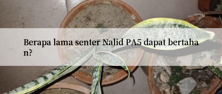 Berapa lama senter Nalid PA5 dapat bertahan?