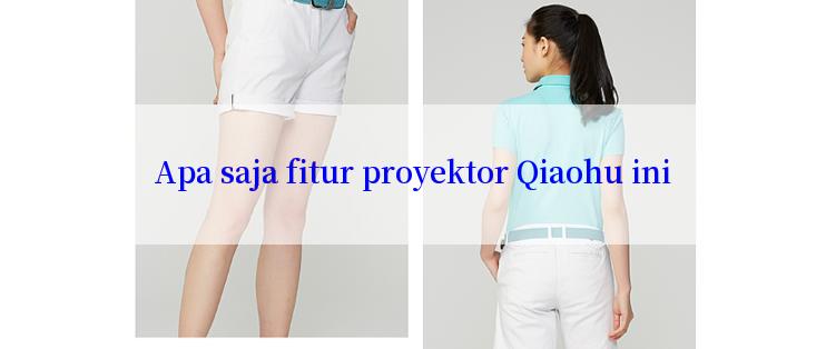 Apa saja fitur proyektor Qiaohu ini