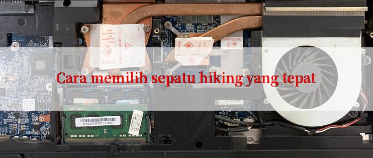 Cara memilih sepatu hiking yang tepat