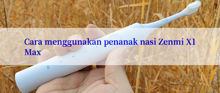 Cara menggunakan penanak nasi Zenmi X1Max