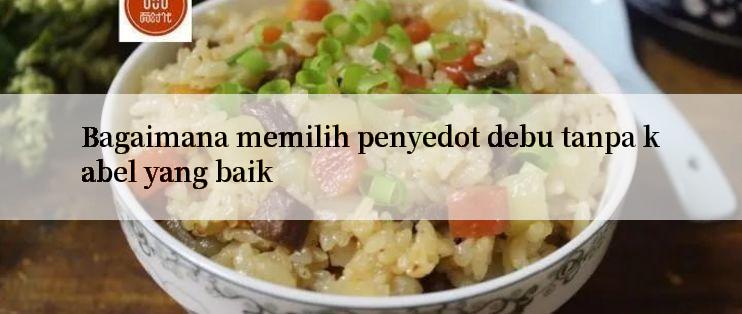 Bagaimana memilih penyedot debu tanpa kabel yang baik