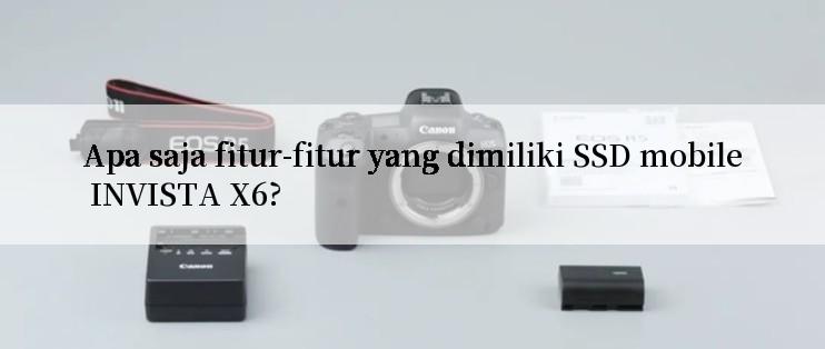 Apa saja fitur-fitur yang dimiliki SSD mobile INVISTA X6?