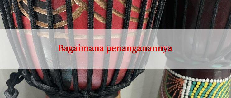 Bagaimana penanganannya