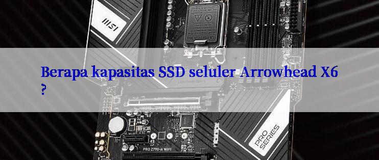 Berapa kapasitas SSD seluler Arrowhead X6?